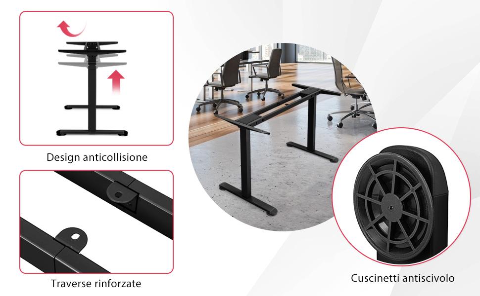 Aconcept Convertitore Da Scrivania Regolabile In Altezza – Bianco, Sollevamento Verticale Da 6,1 A 40,6 Cm, Piano 23,6x13,4 Pollici – Postazione Ergonomica Per Doppio Monitor E Laptop