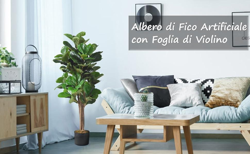 Pianta Artificiale Da Interno Albero Tropicale Artificiale In Vaso Pianta Artificiale Albero Per Casa Giardino Ufficio Decorazione Moderna Per Interni Ed Esterni Decorazioni Casa Salotto ( Color : Bro