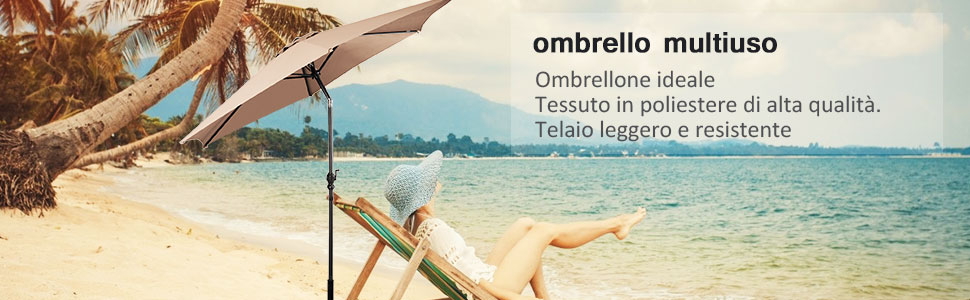 Corda di nylon di ricambio per ombrellone da giardino 3 4 m