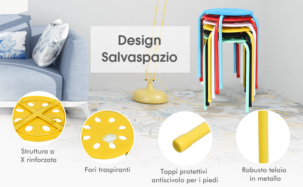 Set di 6 coprisedili per sgabelli da bar, morbidi e elasticizzati, per sedie corte girevoli da pranzo, fodere per cuscini rimovibili, colore beige