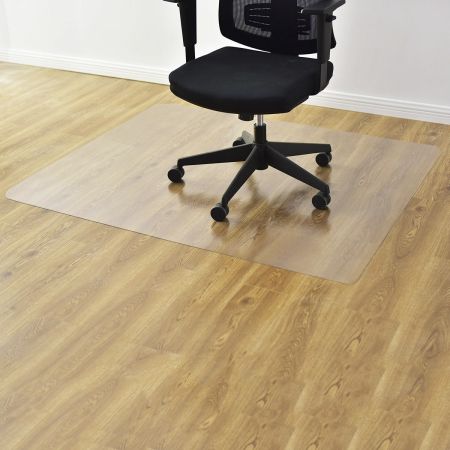 Tappeto salvapavimento ecologico PVC 120x150cm Tappetino protezione pavimenti per sedie da ufficio Semitrasparente