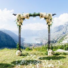 Arco da giardino in metallo per cerimonia matrimonio festa, Pergola da giardino per piante rampicanti rose e viti