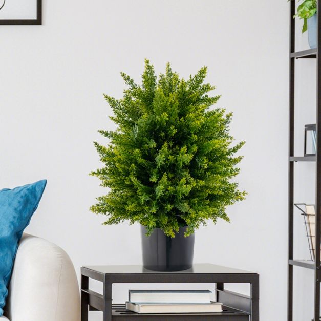 Confezione da 2 alberi di cedro artificiali, piante