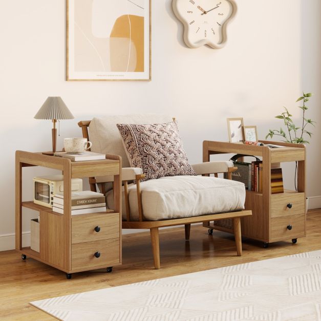 Comodino piccolo per la casa Tavolino moderno da tè, scaffale per libri, scrivania, soggiorno – acquista a prezzi convenienti sul marketplace