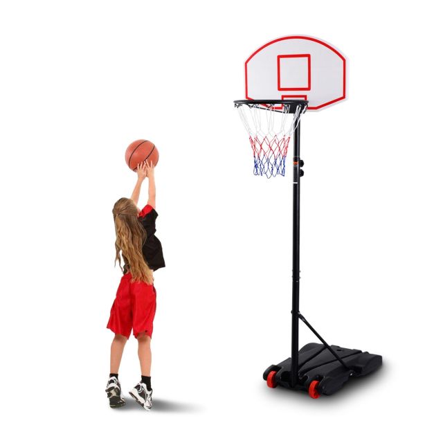 Canestro da Basket per Bambini Altezza Regolabile con Palla Baby Basket