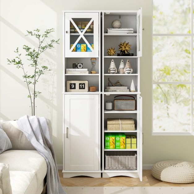 Armadio sottile di stoccaggio per gabinetto, Armadietto laterale da bagno multiuso in legno 48x16x58cm Nero