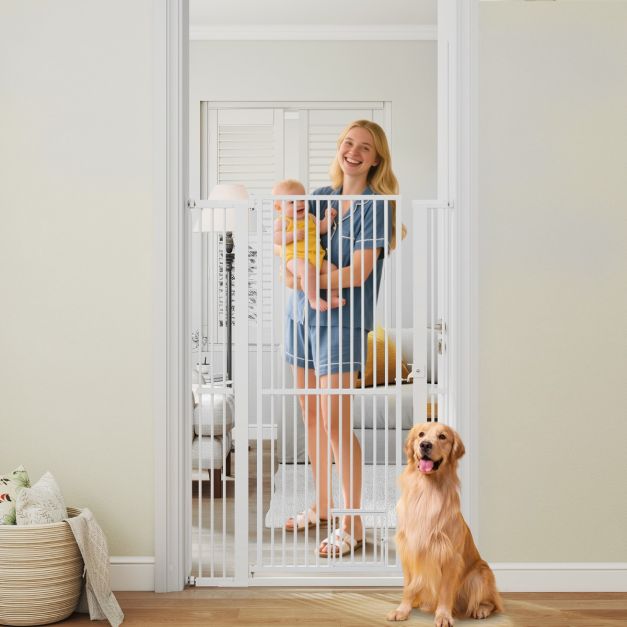 DogSpace Bonnie Cancello per cani a pressione extra alto - Nero: InHealth .ie