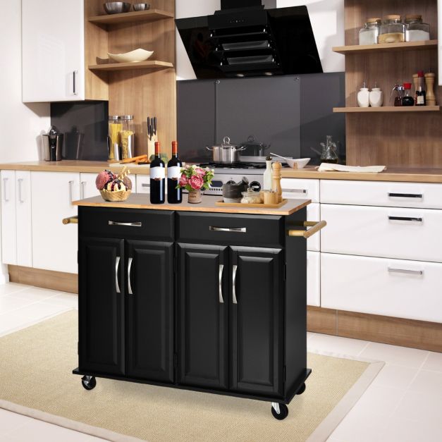 XYZLVSI Carrello portaoggetti da cucina con ruote, in metallo, a 5 ripiani, per frutta e verdura, con piano in legno e cestini estraibili per cucina, soggiorno, sala da pranzo, ufficio