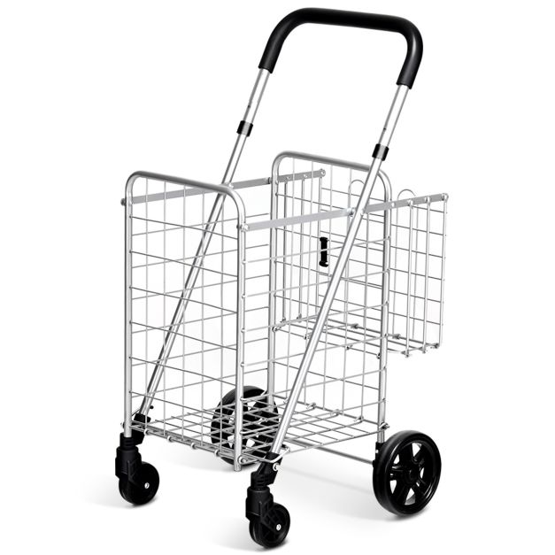 Set Da 4 Gettoni Per Carrello Della Spesa In Metallo Con Portachiavi – Design Polpo, Antiproiettile - 4