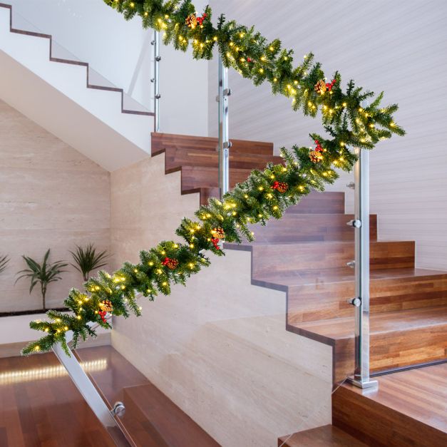 Avoalre 40cm Ghirlanda Natalizia con Luci LED Ghirlanda Natale a Batteria con Timer 8 Modalità Ghirlanda Natalizia per Porta Scale Camino Murale Finestre Interno Esterno Natale Decorazione Avoalre 40cm Ghirlanda Natalizia con Luci LED Ghirlanda Natale a Batteria con Timer 8 Modalità Ghirlanda Natalizia per Porta Scale Camino Murale Finestre Interno Esterno Natale Decorazione