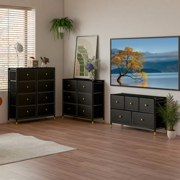 Comò decorazione legno 6 cassetti, marrone naturale Harmony | Maisons du Monde