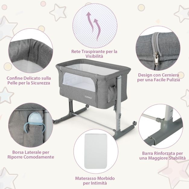 Newwiee 3 Coperte Morbide Peluche Per Bambini – Calde E Accoglienti Per Culla E Passeggino – Grigio, Blu Fumo, Azzurro - 3