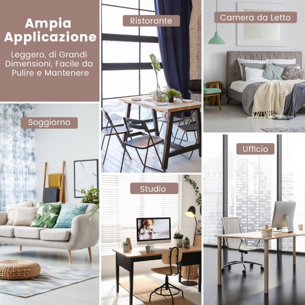 Morngardo Divisorio Pieghevole Per La Privacy – 3 Pannelli, Paravento Portatile Separè, Per Casa, Ufficio, Camera Da Letto, Dormitorio, Colore Bianco - 3