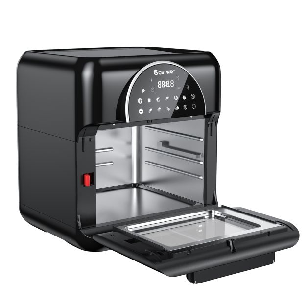Friggitrice ad aria calda, 12 litri, friggitrice, touch screen LED, 10