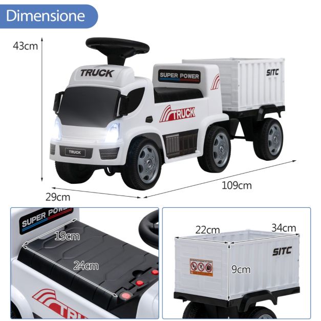 Funnykid Camper Giocattolo In Metallo Pressofuso Per Bambini 4+ – Con Luci, Suoni, Porte Apribili E Trazione Posteriore, Modello Realistico E Interattivo, Regalo Educativo In Scatola Regalo