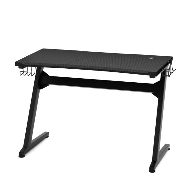Scrivania Da Gaming A Forma Di Z – Blu, Con Gancio Per Cuffie – 88,9 Cm – Postazione Computer - 3