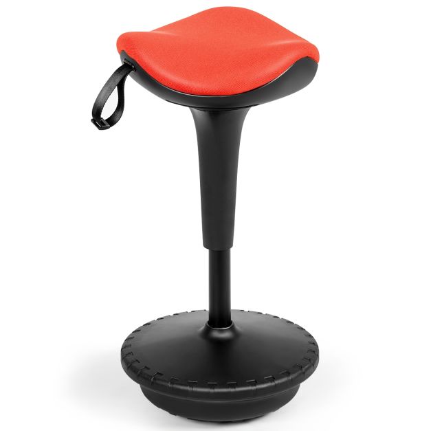 Sedia per scrivania con altezza regolabile, Sgabello ergonomico