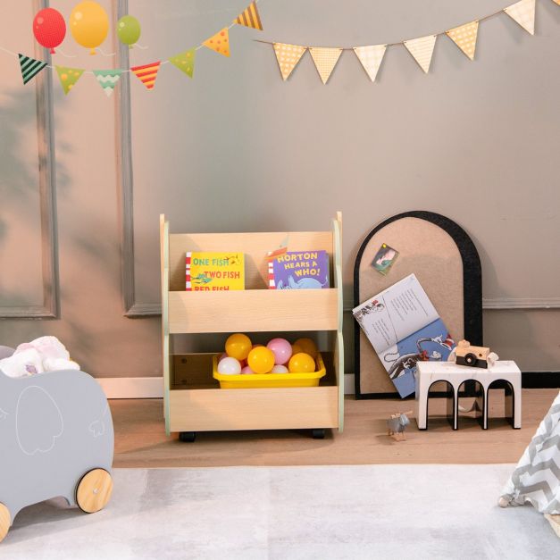 Googooing Piccola Libreria In Legno Impermeabile Per Esterno - Condivisione Libri Per Quartieri E Scuole - 40,6x33x27,9 Cm - 5