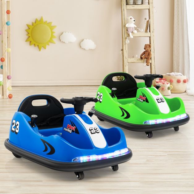 VEVOR Macchinina Cavalcabile con Volante Giocattolo Auto per Bambini, Capacità 25 kg, Macchina Cavalcabile Escavatore con Musica per Bambini per Sviluppo Muscolare ed Equilibrio