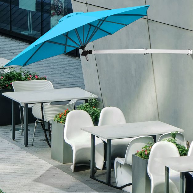 Supporto Per Ombrellone Da Giardino E Patio, Accessorio Di Ricambio Per Ombrellone Installazione Facile E Comoda Colore Scuro 89897348