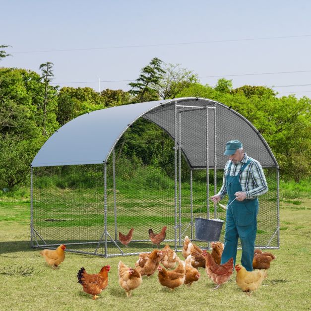 12 Protezioni Per Piante In Filo Metallico Con 40 Paletti A U E 30 Etichette – Cloches Da Giardino 23x23 Cm, Antiruggine