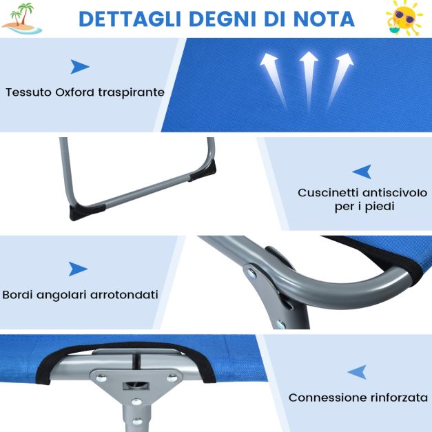Fasce Elastiche Per Asciugamani Da Spiaggia – Confezione Da 6 In Rosa, Blu Navy E Azzurro – Antivento Per Lettini E Sedie Da Piscina - 2