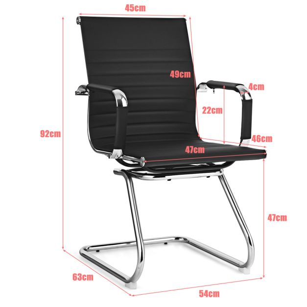 Set Di 2 Sedie Girevoli 360° In Ecopelle – Sedia Da Pranzo Con Schienale Alto, Design Moderno Per Ufficio E Cucina, Colore Cachi - 5