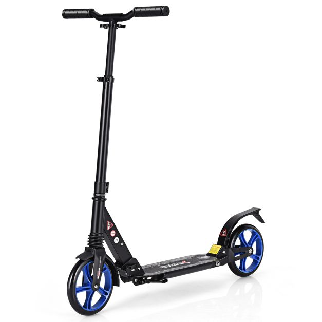 Mondo Toys - AVENGERS MARVEL ALU SCOOTER Monopattino 2 ruote pieghevole in alluminio con pedana extra grip e manubrio regolabile per bambini