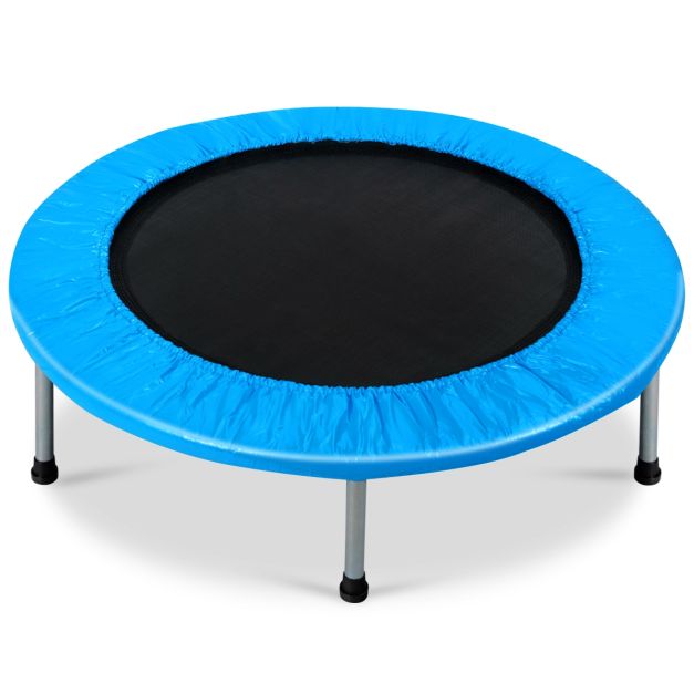 Trampolino pieghevole per interno ed esterno adulti e bambini, Mini  trampolino con cuscinetti elastici e molle - Costway