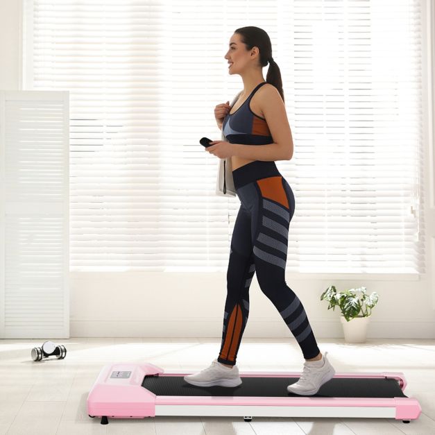 HUANUO Tapis Roulant Pieghevole Per Camminare – Inclinazione 5°, Motore 2,5HP, Velocità 0,6-8 Km/h, Portata 150kg – Per Scrivania In Piedi, Telecomando