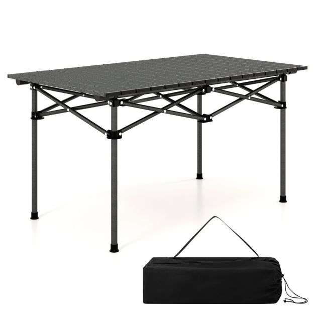 WOLTU Tavolo da Campeggio Pieghevole Portatile per Picnic Giardino in