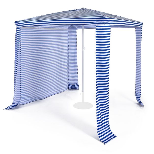 COSTWAY Tenda da Sole per Esterno 2,5 x 2-3m, Tenda da Sole a Morsetto