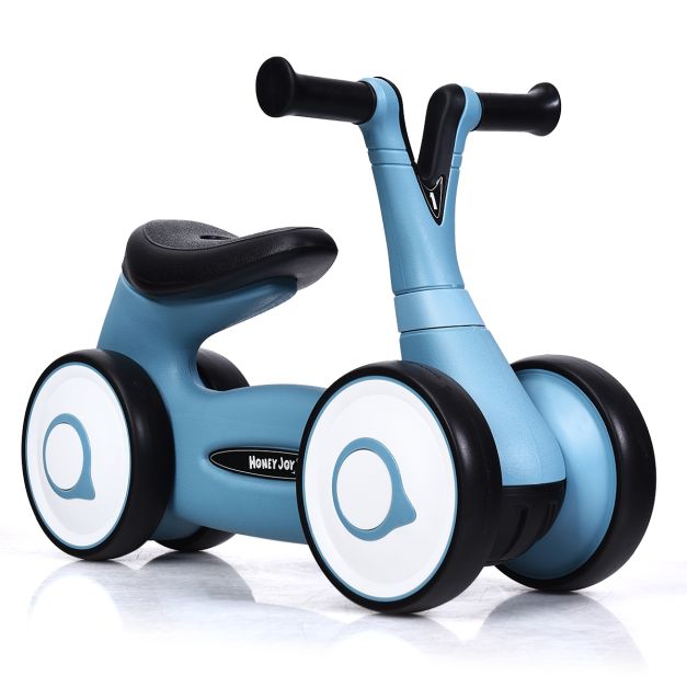 Triciclo per equilibrio per bambini senza pedali con 4 ruote, Mini