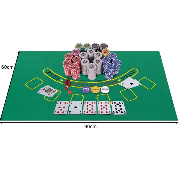 Set Da 2 Mazzi Di Carte Da Poker E Blackjack | 100% Plastica, Impermeabili E Flessibili | Con Guide Alle Mani E Strategie