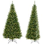 Albero di Natale artificiale EverGlow 240 cm: Elegante E Realistico