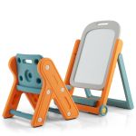 Cavalletto Da Tavolo  34 X 26 Cm  Per Dipingere, Per Bambini E Adulti, Per Esporre E Disegnare Scrivania Regolabile In Legno Con Cassetto Portaoggetti Portatile 81598527