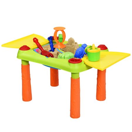 Keenso Set Giocattoli Spiaggia 18 Pezzi - Secchiello, Pale E Stampi Per Sabbia Per Bambini