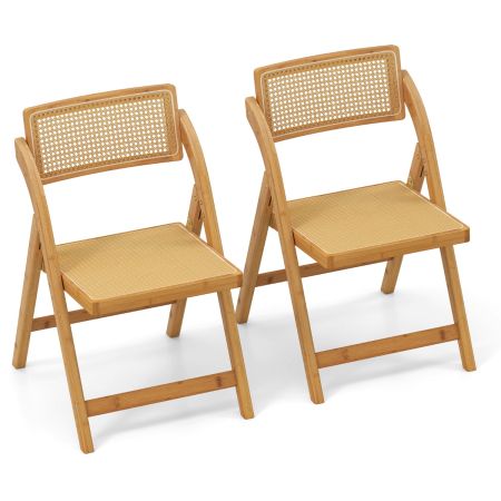 sedia da pranzo in rattan