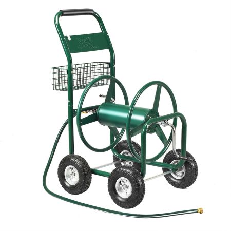 Carrello avvolgitubo pratico