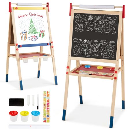 treppiede di legno per disegnare