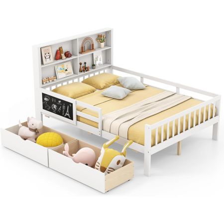 Letto matrimoniale con 2 cassetti