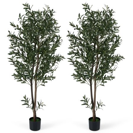 alberi finti in vaso