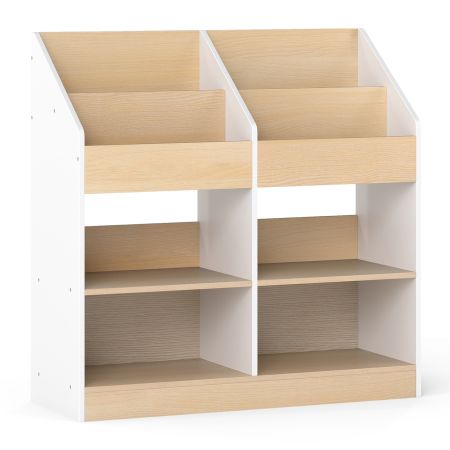 Ruspela Scaffale da parete per bambini, set di 3 mensole da parete, mensole galleggianti da parete, per organizzare libri e giocattoli per camera da letto, soggiorno, bambini