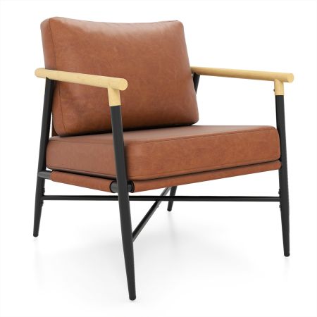 poltrona mid-century moderna