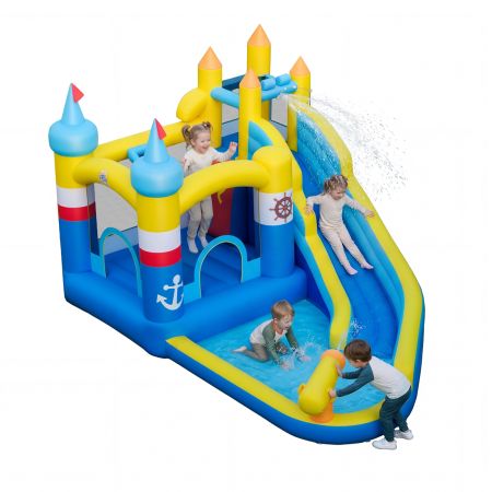 scivolo acquatico gonfiabile piscina casa bambini rimbalzare all'aperto cortile