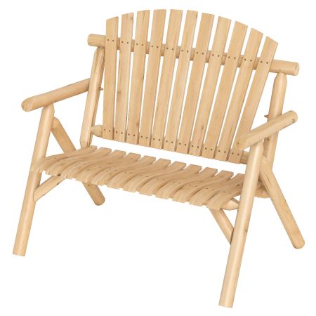 Panca da giardino adirondack