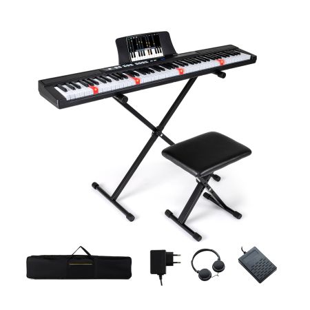 pianoforte elettronico a grandezza naturale