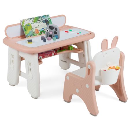 set tavolo artistico e sedia per bambini