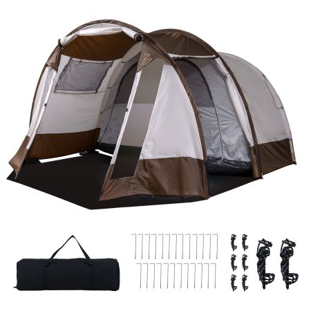 tenda a tunnel familiare impermeabile