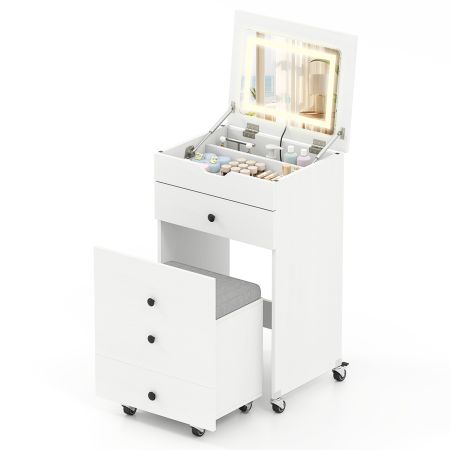 luci specchio ribaltabile a led